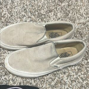 Vans Slip-On Shoes - Cream unisex